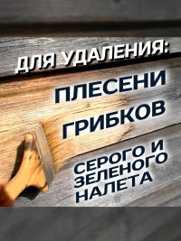 2001 Отбеливатель-антисептик для древесины 5 литров постер2
